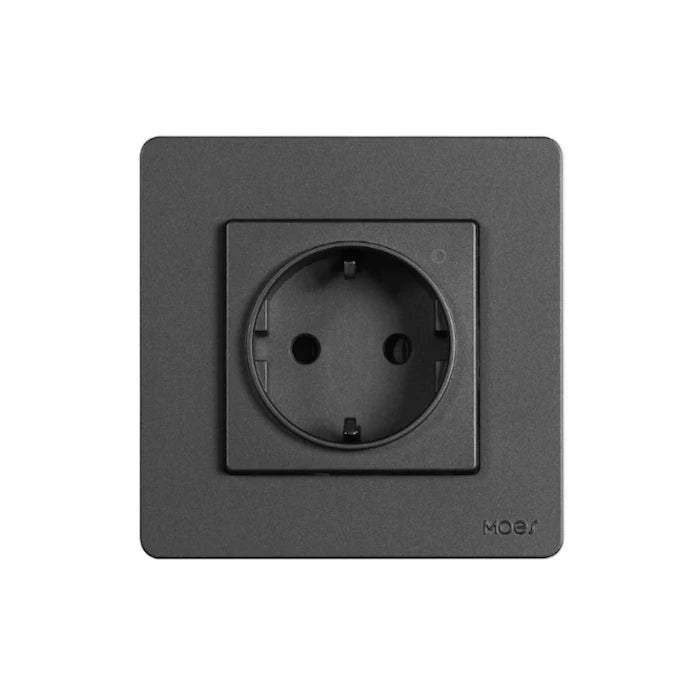 Moes - 16A Zigbee Wall Plug + power meter (Europe format)