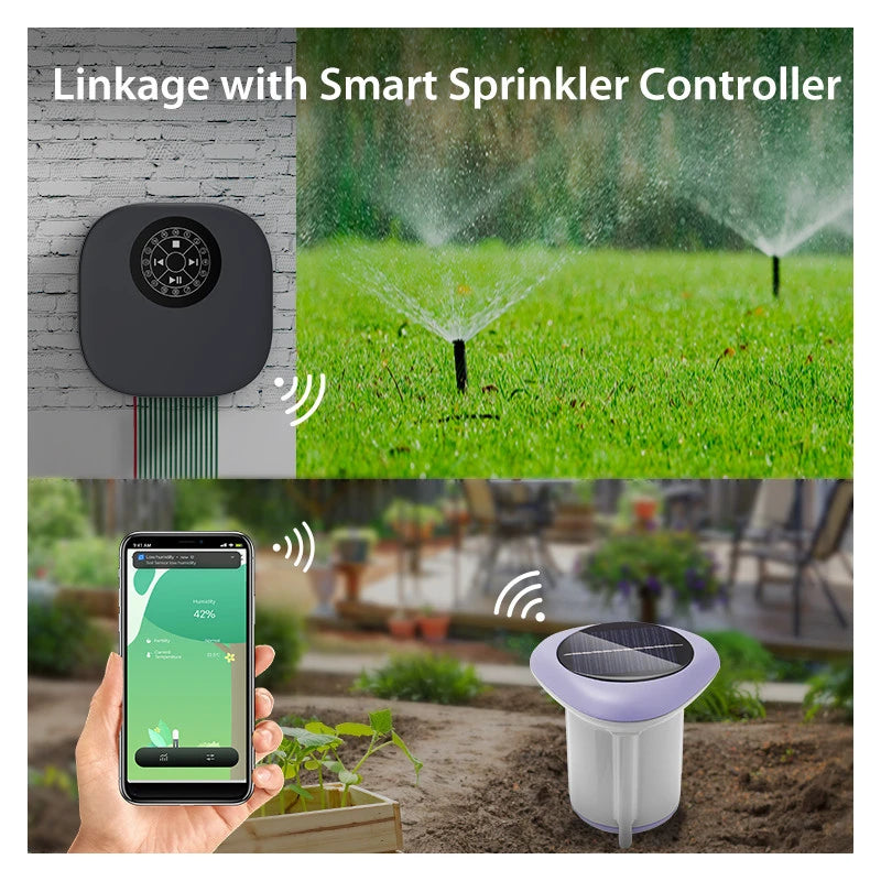 Neo - Zigbee Tuya Solar panel soil sensor (temperature, humidity, EC)
