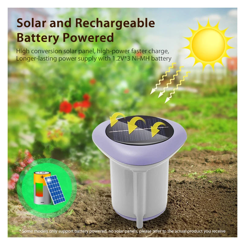 Neo - Zigbee Tuya Solar panel soil sensor (temperature, humidity, EC)