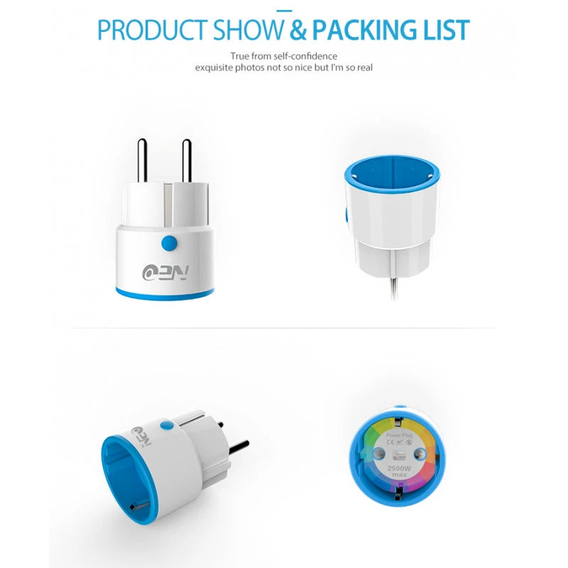 Neo - Z-Wave 500 smart plug (SCHUKO format)