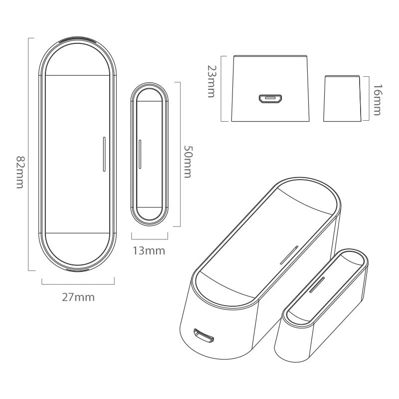 Neo - Z-Wave 800 door and window sensor + Temperature and humidity