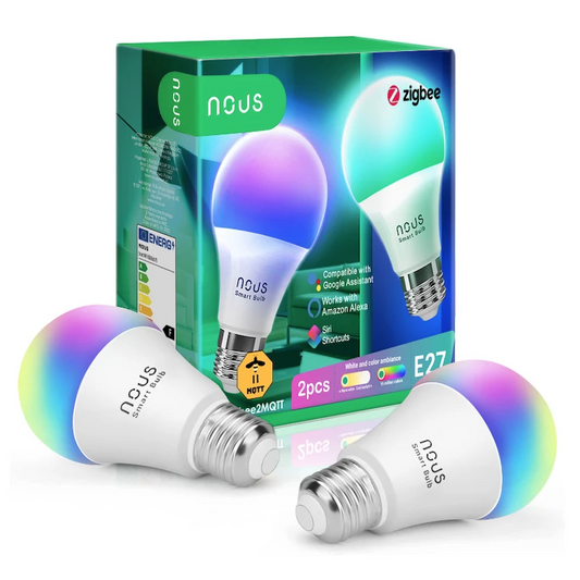 Nous - 2x Zigbee smart bulb compatible Tuya & Zigbee2Mqtt P3Z-2