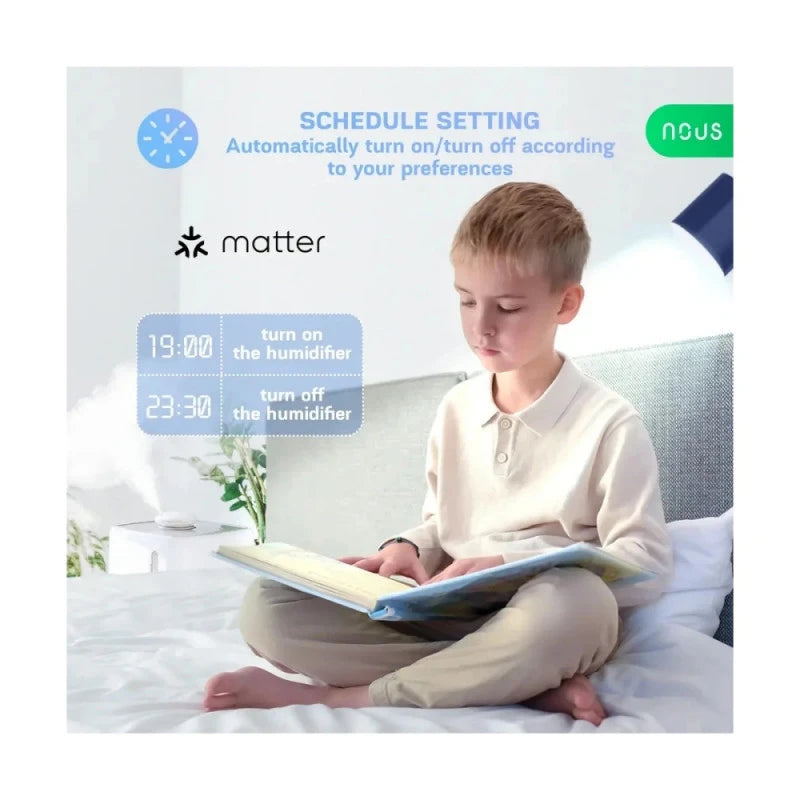 Nous - 4x Matter Smart Plug + Energy Metering A8M-4