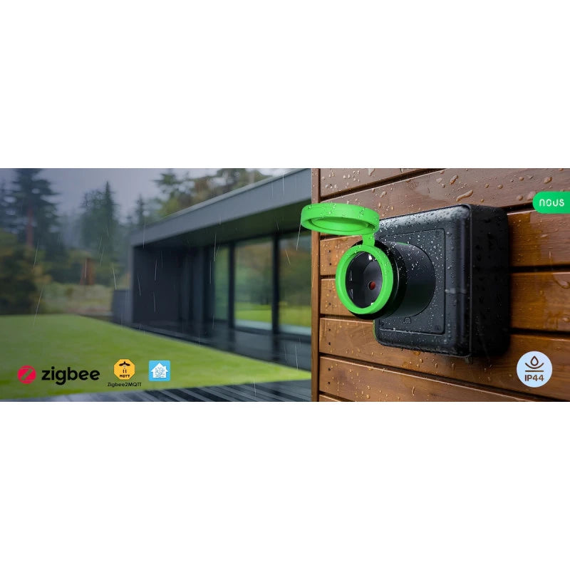 Nous - Zigbee Tuya outdoor Plug Schuko Version A6Z