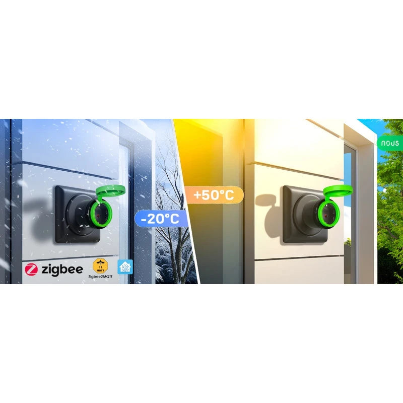 Nous - Zigbee Tuya outdoor Plug Schuko Version A6Z