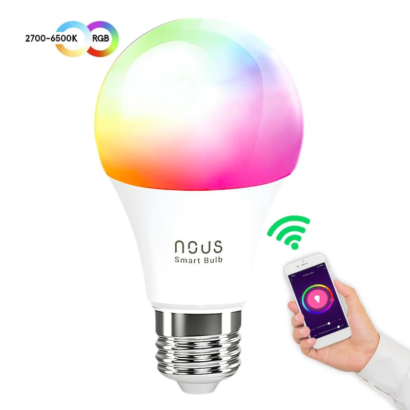 Nous - Wifi Tuya Matter RGB Smart Bulb (E27 Size)
