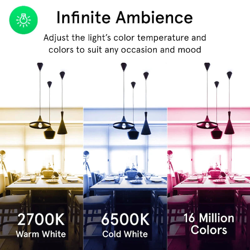 Nous - Wifi Tuya Matter RGB Smart Bulb (E27 Size)