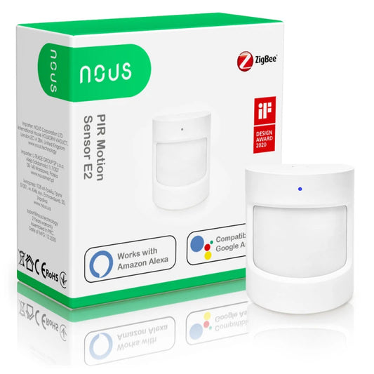 Nous - Zigbee 3.0 PIR Motion Detector Nous E2