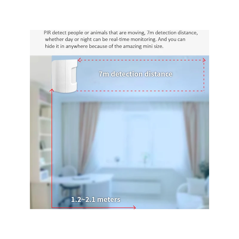 Nous - Zigbee 3.0 PIR Motion Detector Nous E2
