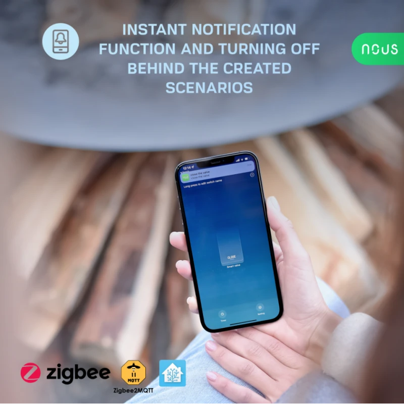 Nous - Zigbee 3.0 Tuya Smart Valve LZ3