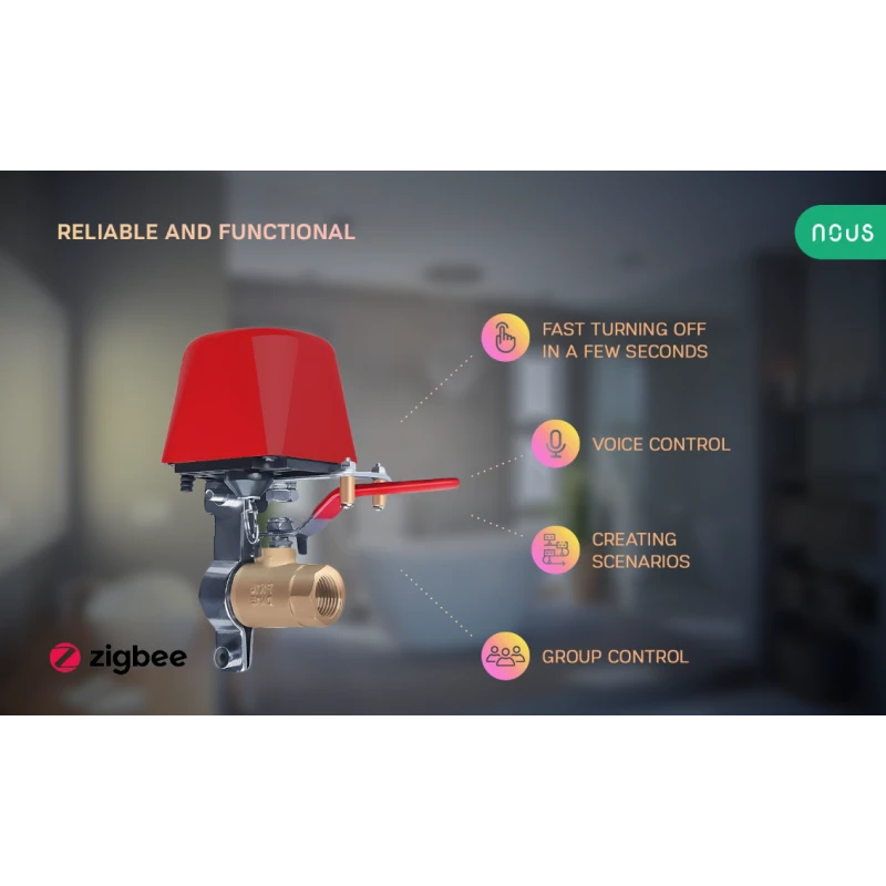Nous - Zigbee 3.0 Tuya Smart Valve LZ3