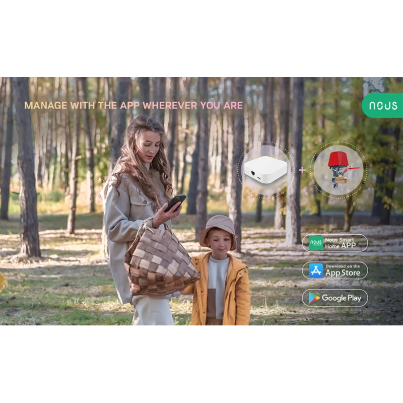 Nous - Zigbee 3.0 Tuya Smart Valve LZ3