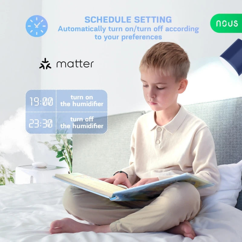 Nous - Matter 16A smart plug + Energy Metering A8M