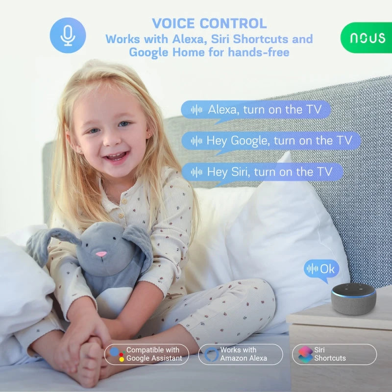 Nous - Matter 16A smart plug + Energy Metering A8M