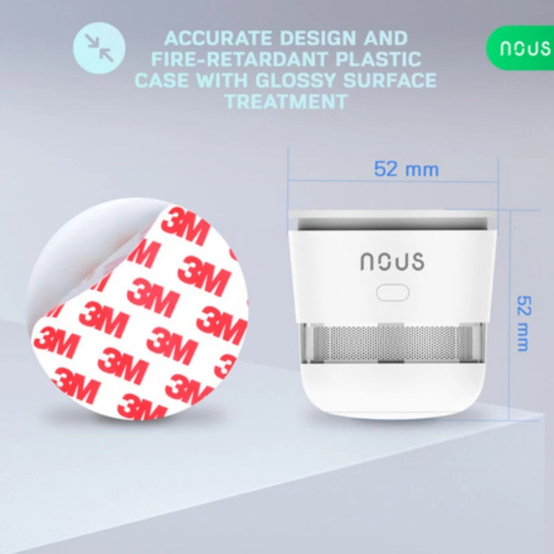 Nous - Zigbee 3.0 Tuya Smoke detector E8