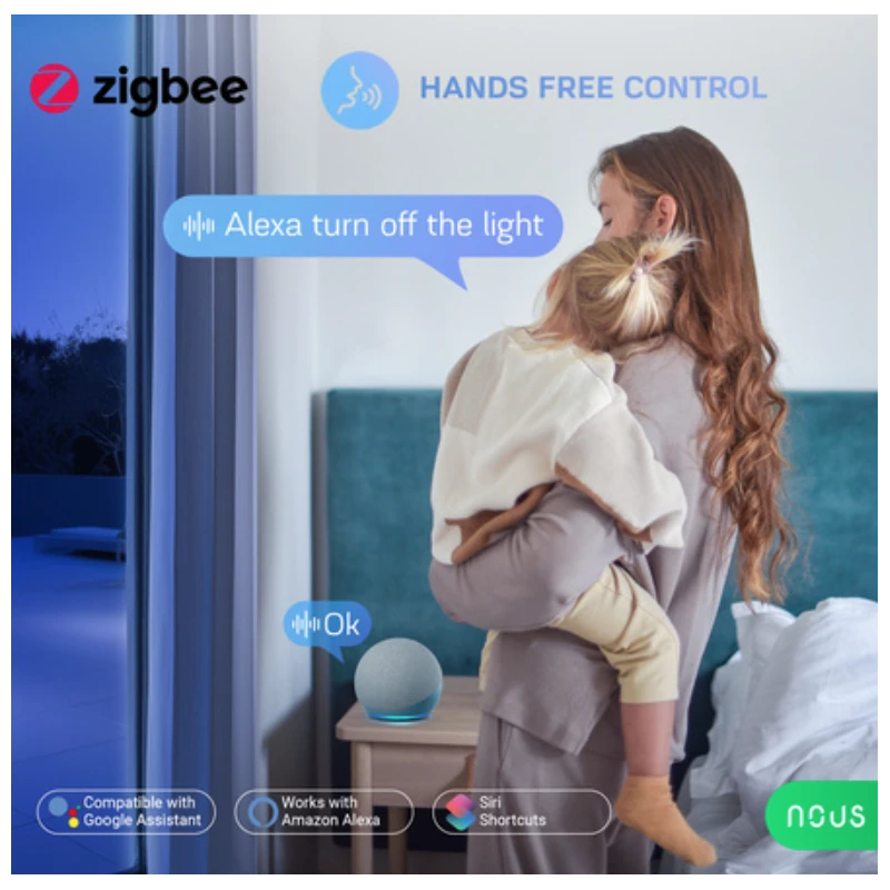 Nous - Zigbee power strip with consumption measurement A11Z