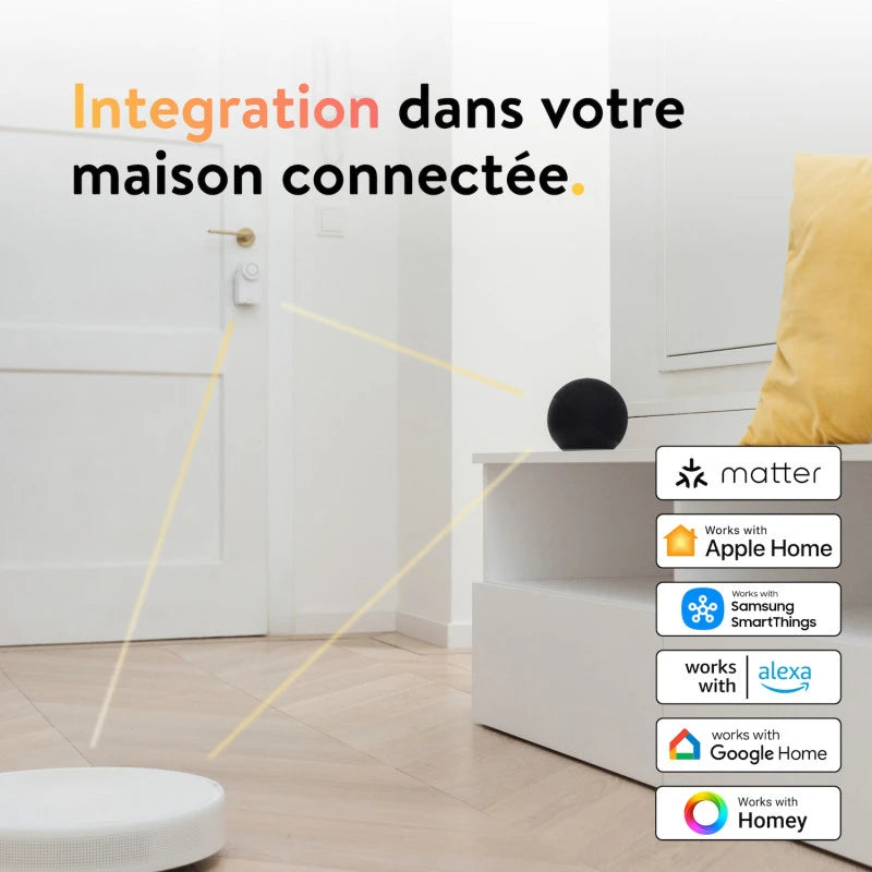 NUKI Smart Lock Go - Bluetooth, WIFI, Matter Thread Έξυπνη Κλειδαριά (Alexa, Google Home, Homey, Homekit, SmartThings)