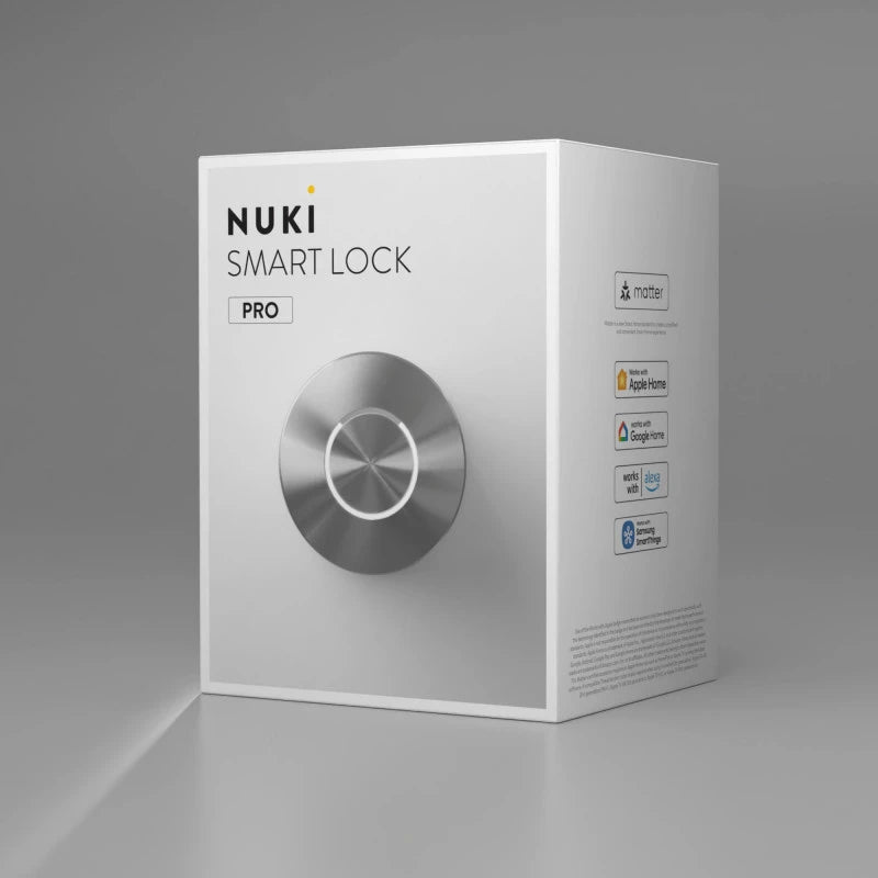 NUKI Smart Lock Pro 5 - Matter, Alexa, Google Home, Homekit, SmartThings, Homey älylukko