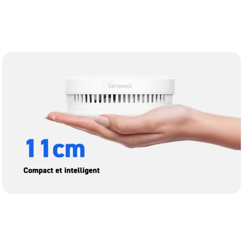 Sensereo MS-1 - Matter Thread Smoke detector EN14604 (Homekit, Homey, SmartThings)