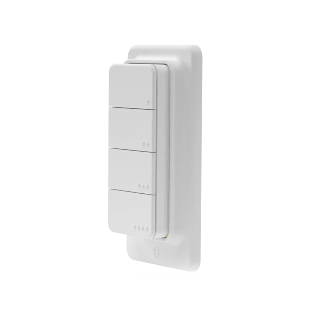 Shelly - 4-button Zigbee/Bluetooth remote control, 16 actions Shelly BLU RC Button 4 ZB