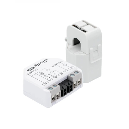 Shelly EM GEN4 - Energy meter with Wi-Fi 6, Bluetooth, Zigbee, Matter + dry contact output