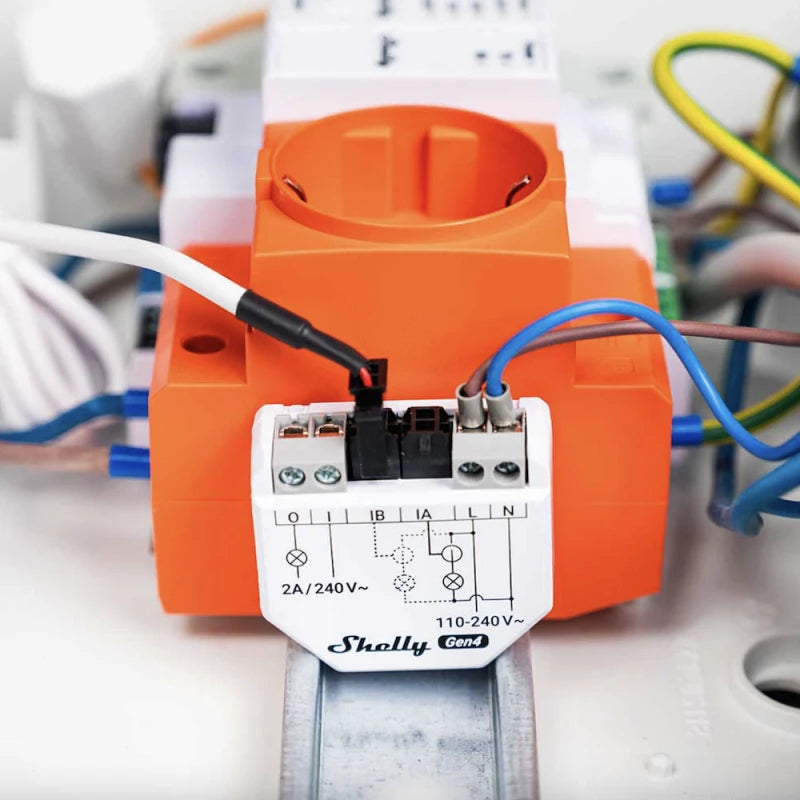 Shelly EM GEN4 - Energy meter with Wi-Fi 6, Bluetooth, Zigbee, Matter + dry contact output