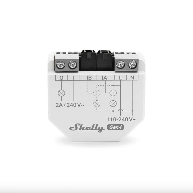 Shelly EM GEN4 - Energy meter with Wi-Fi 6, Bluetooth, Zigbee, Matter + dry contact output