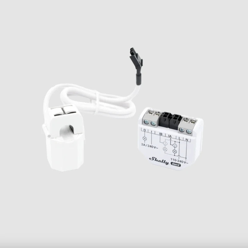 Shelly EM GEN4 - Energy meter with Wi-Fi 6, Bluetooth, Zigbee, Matter + dry contact output