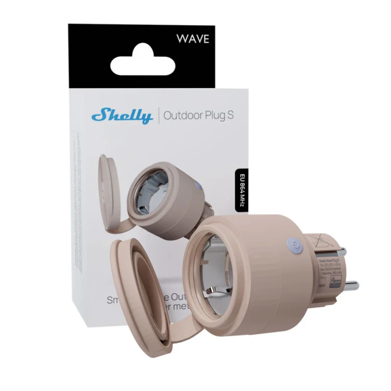 Shelly - Εξωτερική Πρίζα Z-Wave 800 Μακράς Εμβέλειας