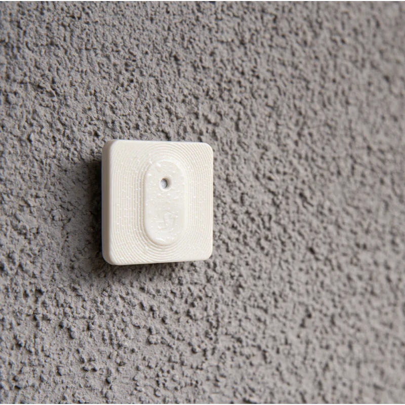 Shelly - Outdoor Zigbee or Bluetooth IP54 temperature and humidity sensor ivory Shelly BLU H&T ZB