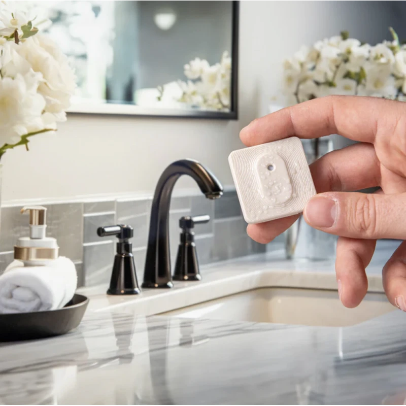 Shelly - Outdoor Zigbee or Bluetooth IP54 temperature and humidity sensor ivory Shelly BLU H&T ZB