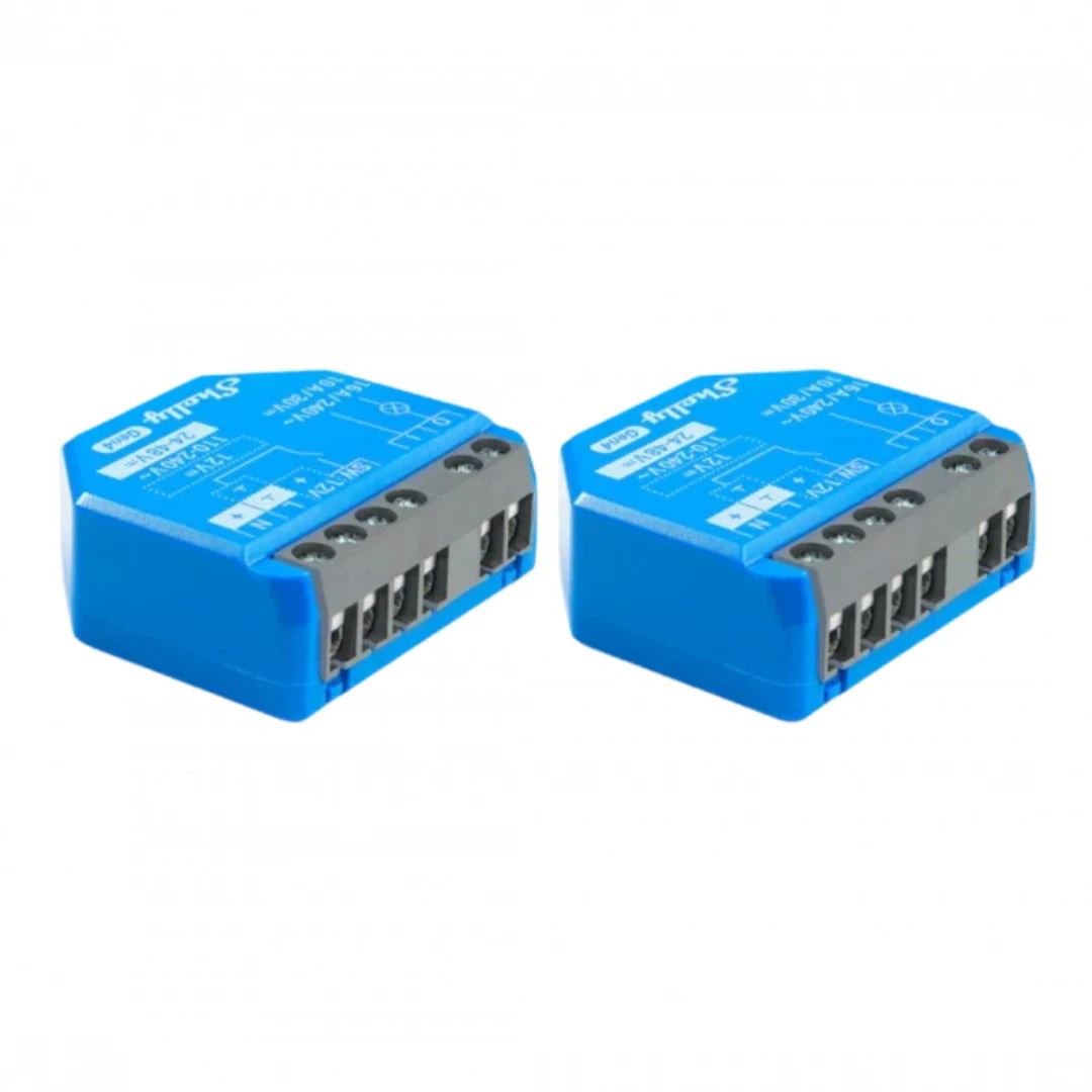 Shelly - 2x Wifi, Zigbee, Matter switch module Shelly 1 GEN4
