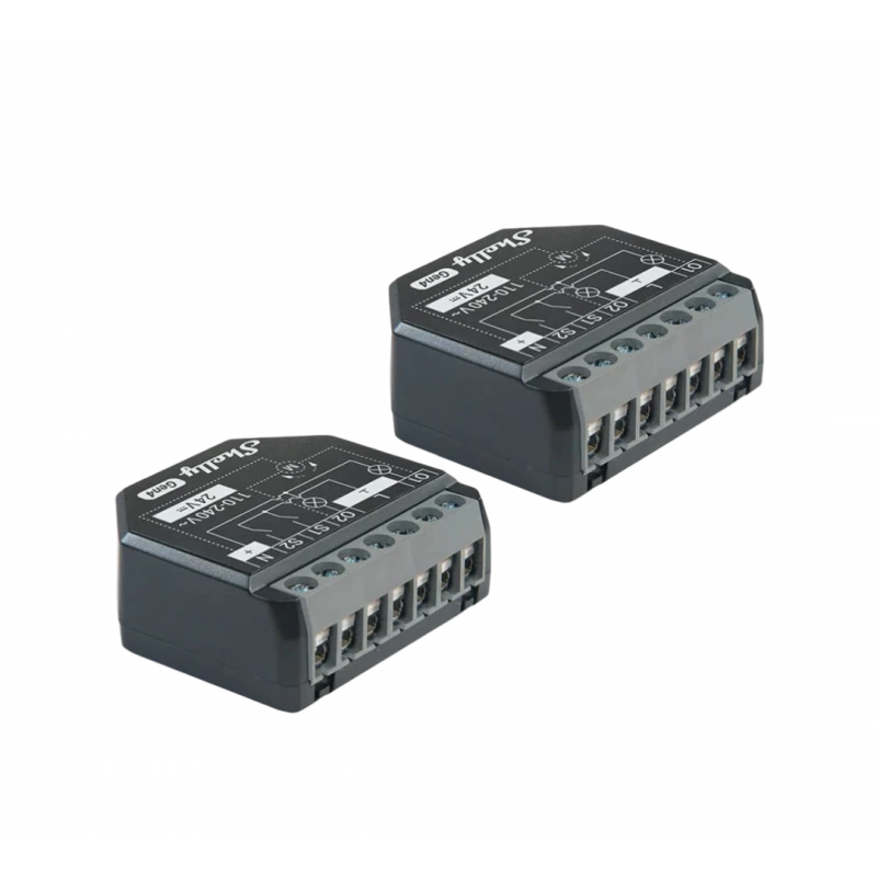 Shelly - 2x Dual Wifi Switch Module, Zigbee, Matter Shelly 2PM Gen4