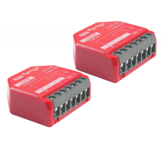 Shelly - 2x WIFI Zigbee, Matter switch module Shelly 1PM GEN4