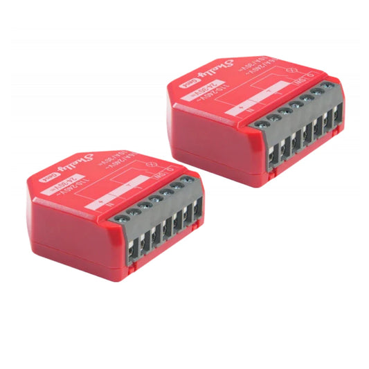 Shelly - 2x WIFI Zigbee, Matter switch module Shelly 1PM GEN4