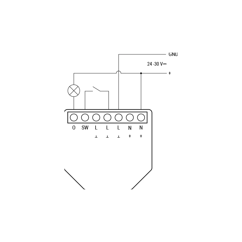 Shelly - 2x WIFI Zigbee, Matter-kytkinmoduuli Shelly 1PM GEN4
