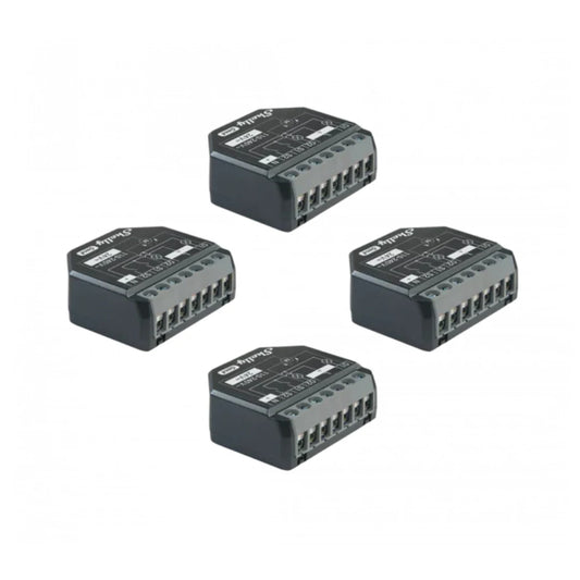 Shelly - 4x Dual Wifi, Zigbee, Matter Shutter Module Shelly 2PM Gen4