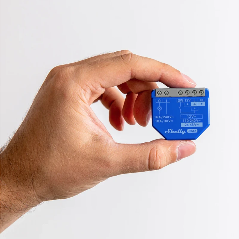 Shelly - 4x Wifi, Zigbee, Matter switch module Shelly 1 GEN4