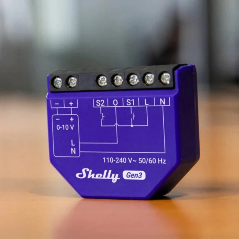 Shelly - Wi-Fi Module Dimmer Shelly Dimmer 0/1-10V PM Gen3
