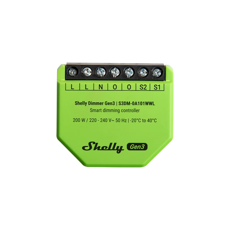 Shelly - WiFi Smart Dimmer Shelly Dimmer Gen3