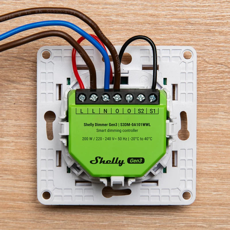 Shelly - WiFi Smart Dimmer Shelly Dimmer Gen3