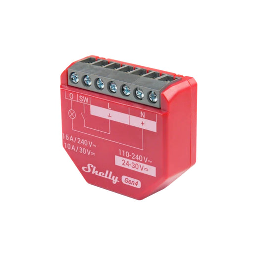 Shelly - Wifi, Zigbee, Matter switch module with power meter Shelly 1 PM Gen4