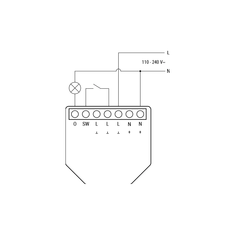 Shelly - Wifi, Zigbee, Matter switch module with power meter Shelly 1 PM Gen4