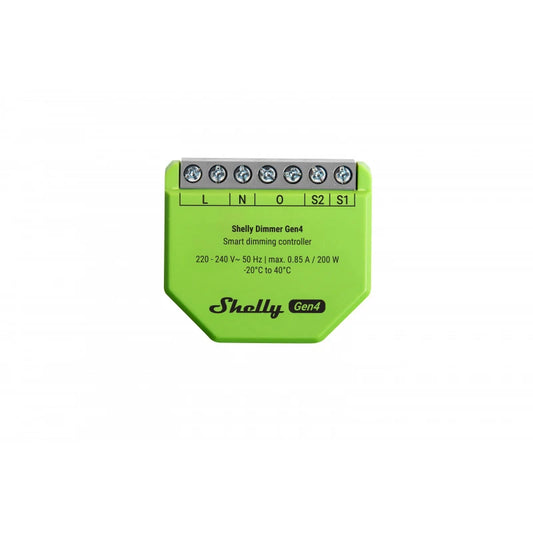 Shelly - Wi-Fi, Zigbee & Matter Dimmer Module - SHELLYDIMMERGEN4