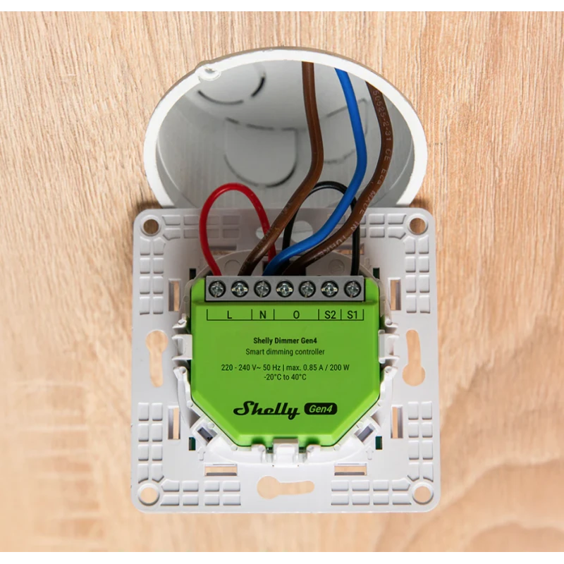 Shelly - Wi-Fi, Zigbee & Matter Dimmer Module - SHELLYDIMMERGEN4