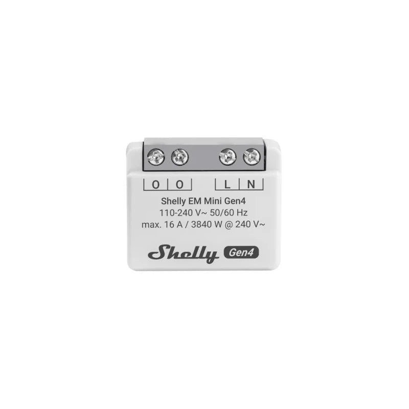 Shelly - Wifi, Zigbee, Matter Energy Meter Shelly EM Mini Gen4