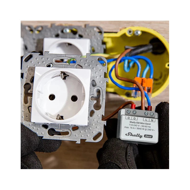 Shelly - Wifi, Zigbee, Matter Energy Meter Shelly EM Mini Gen4