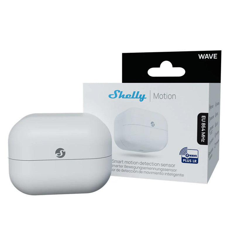 Shelly - Z-Wave+ 800 Motion Sensor Shelly Wave Motion Long Range