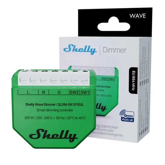 Shelly - Z-Wave+ 800 Shelly Wave Dimmer Αρθρώματα Ροοστάτη