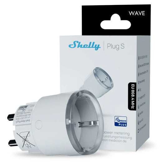 SHELLY - Z-Wave 800 Smart Plug Shelly Wave Plug S